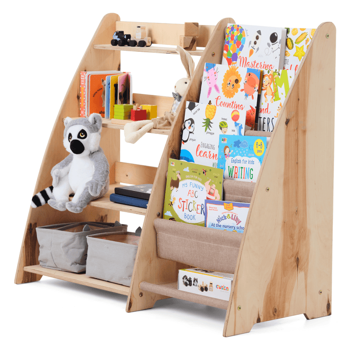 2in1 Montessori Shelf for Books and Toys | | Goodevas CA