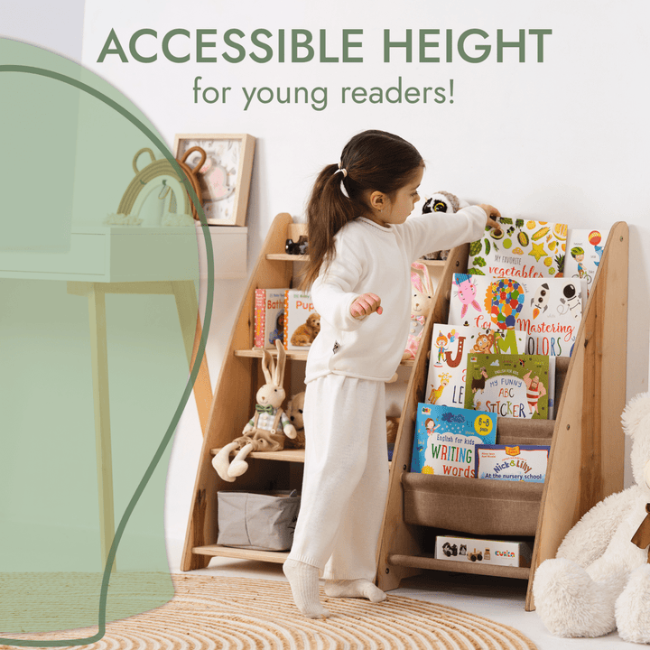 2in1 Montessori Shelf for Books and Toys | | Goodevas CA