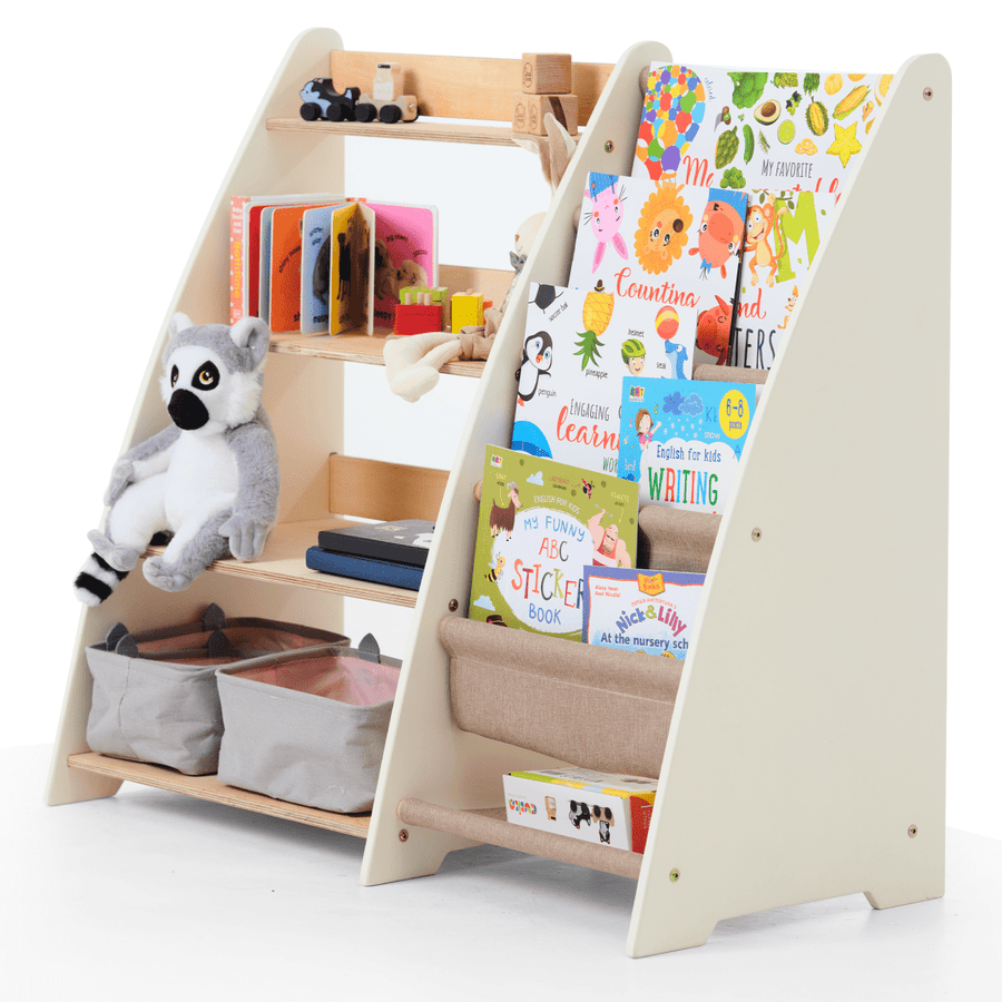 2in1 Montessori Shelf for Books and Toys | | Goodevas CA