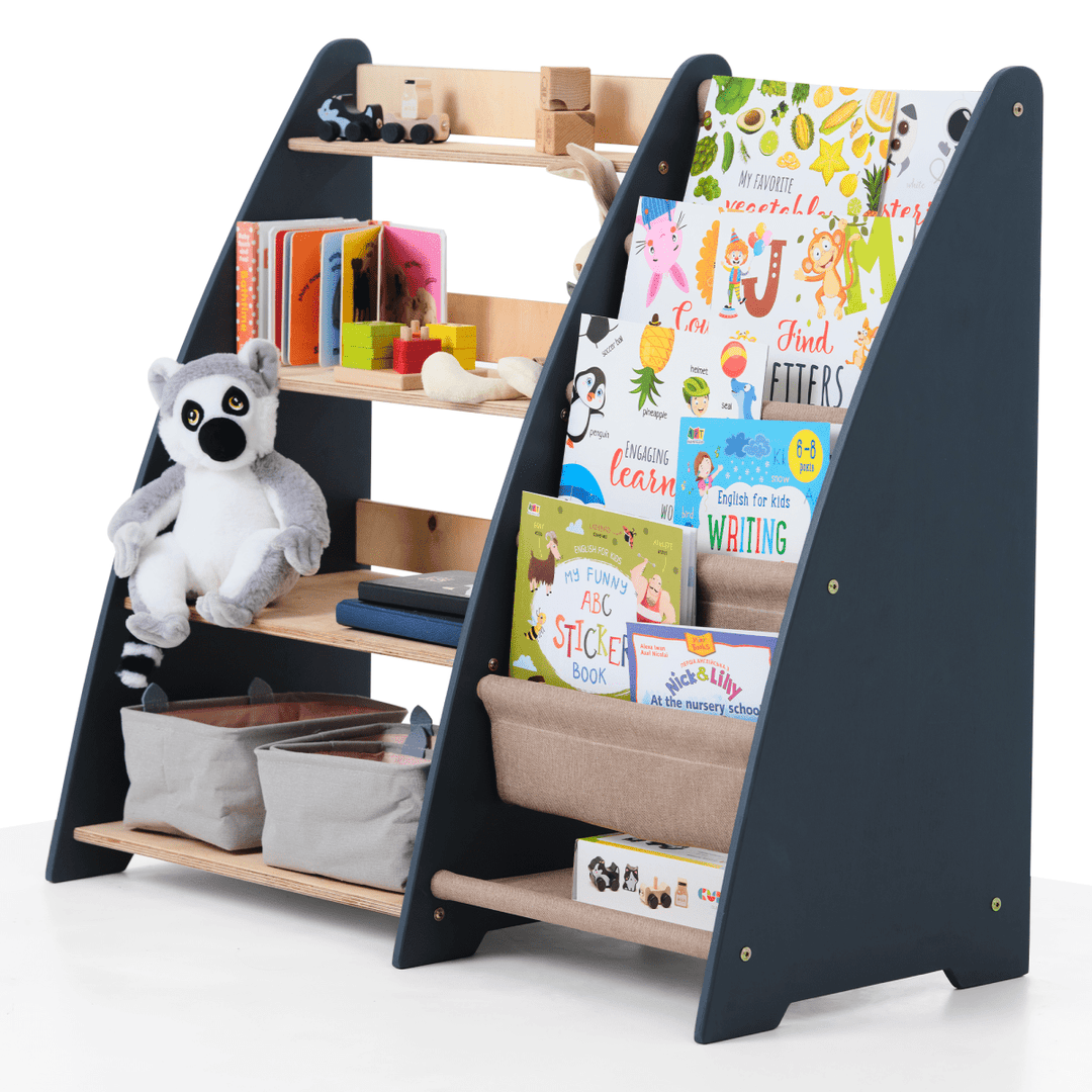 2in1 Montessori Shelf for Books and Toys | | Goodevas CA