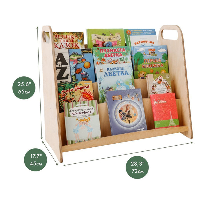 3in1 Montessori Shelves Set: Bookshelf + Toy Shelf + Lego sorter | | Goodevas CA