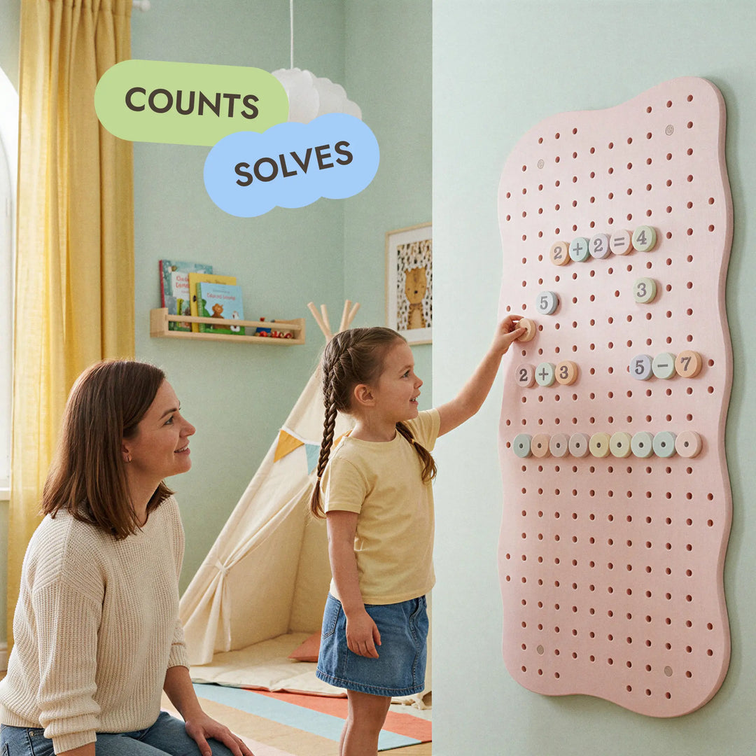 Wooden Pegboard for Kids’ Room — GoodevasBoard