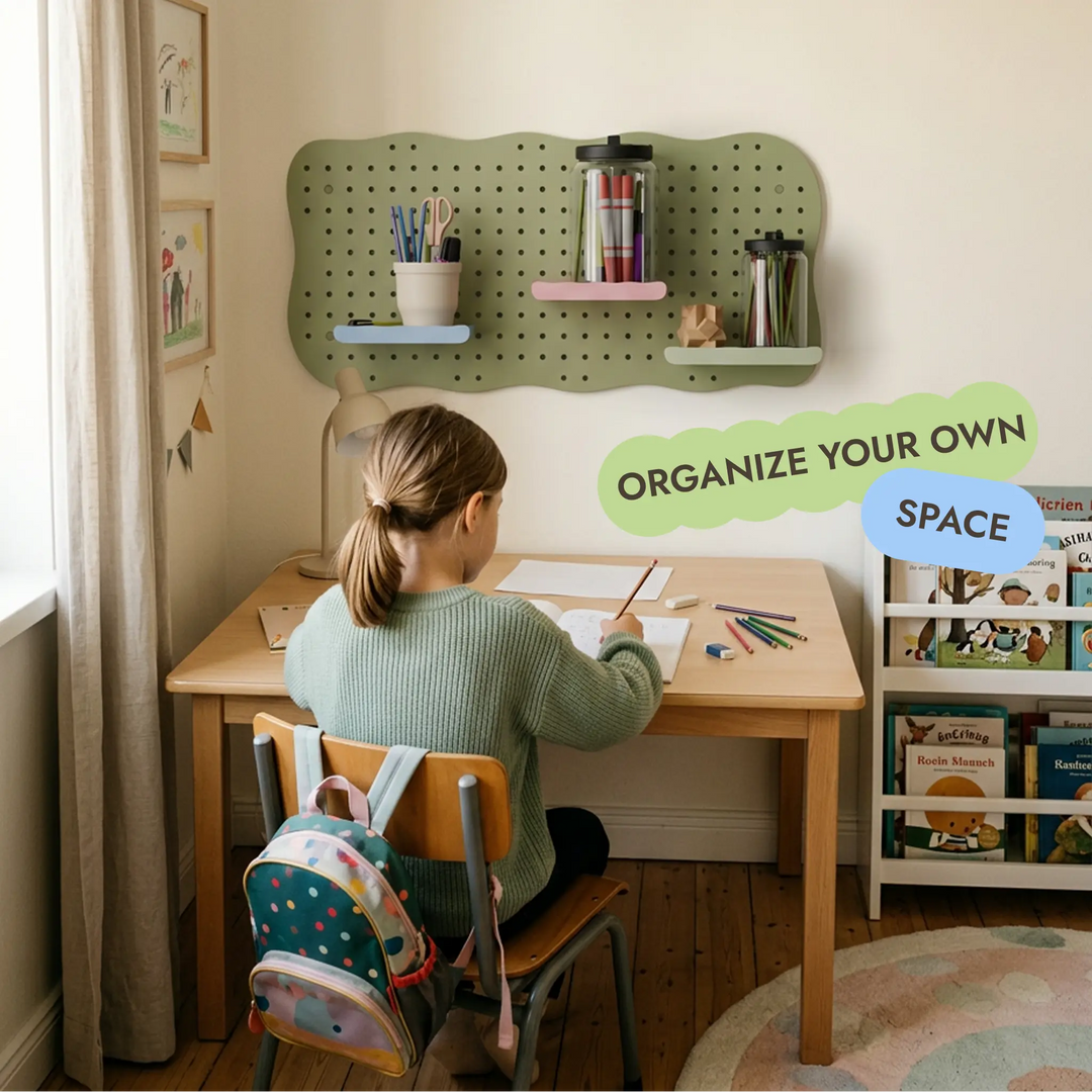 Wooden Pegboard for Kids’ Room — GoodevasBoard