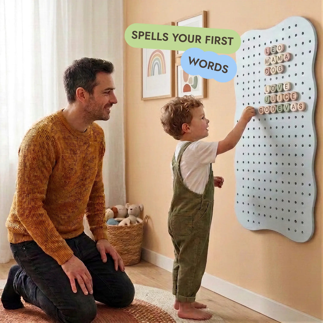 Wooden Pegboard for Kids’ Room — GoodevasBoard