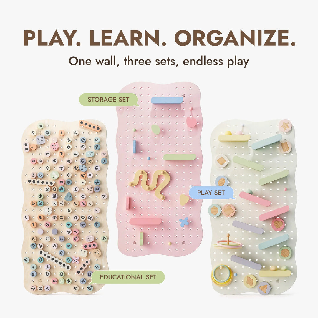 Wooden Pegboard for Kids’ Room — GoodevasBoard