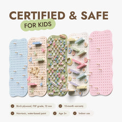 Wooden Pegboard for Kids’ Room — GoodevasBoard