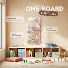 Wooden Pegboard for Kids’ Room — GoodevasBoard