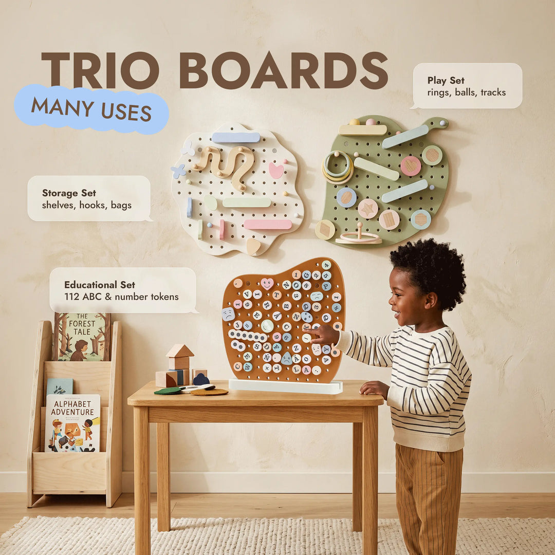 Wooden Pegboard for Kids’ Room — GoodevasBoard