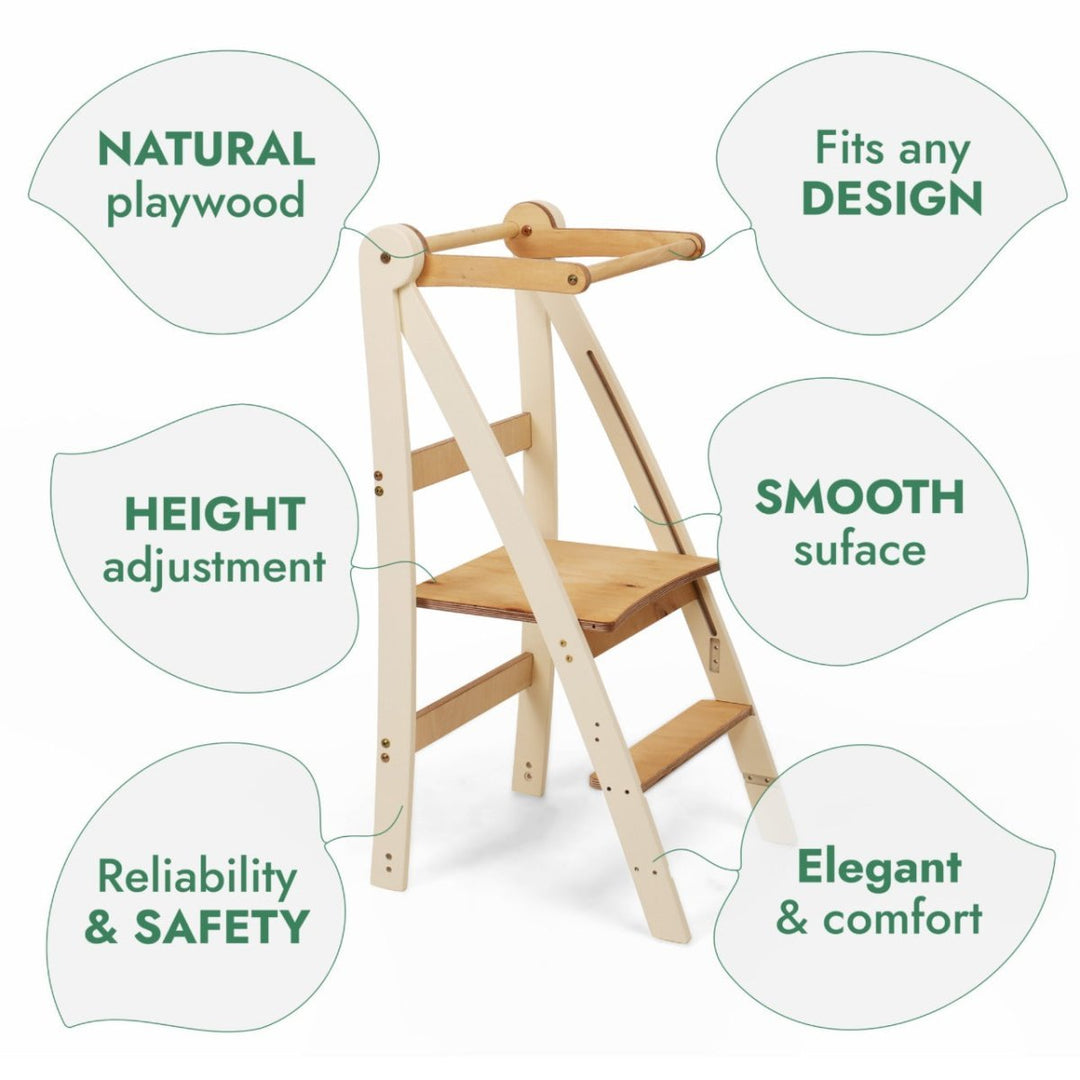 Adjustable learning tower - Kids Step Stool | | Goodevas