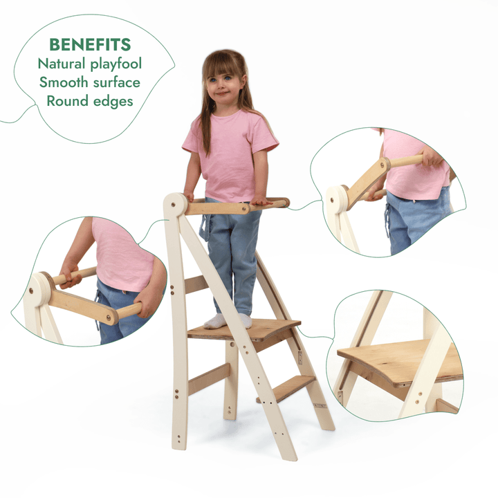 Adjustable learning tower - Kids Step Stool | | Goodevas