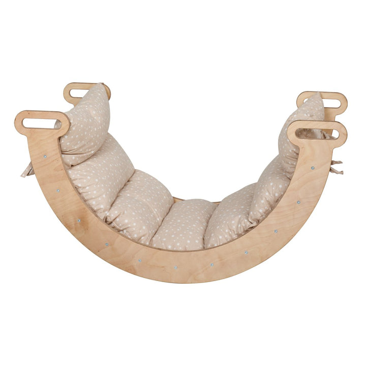 Cushion for Climbing Arch & Rocker Balance – Beige (Cushion Only) | Climbing Accessories | Goodevas