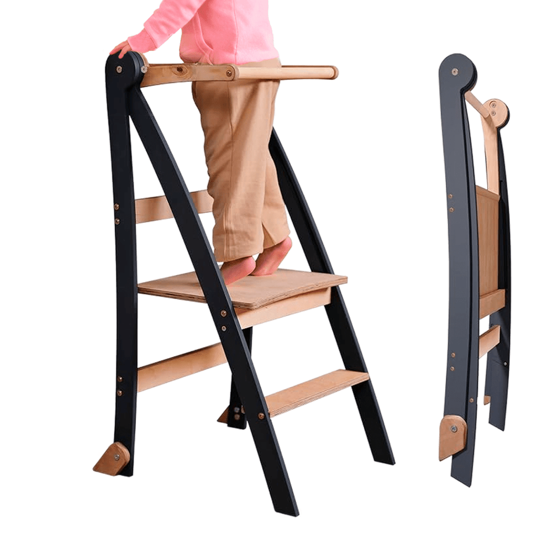 Helper Tower: A Multi - functional Foldable Step Stool for Kids | | Goodevas
