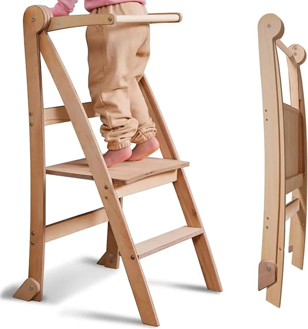 Helper Tower: A Multi - functional Foldable Step Stool for Kids | | Goodevas