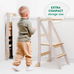 Helper Tower: A Multi - functional Foldable Step Stool for Kids | | Goodevas
