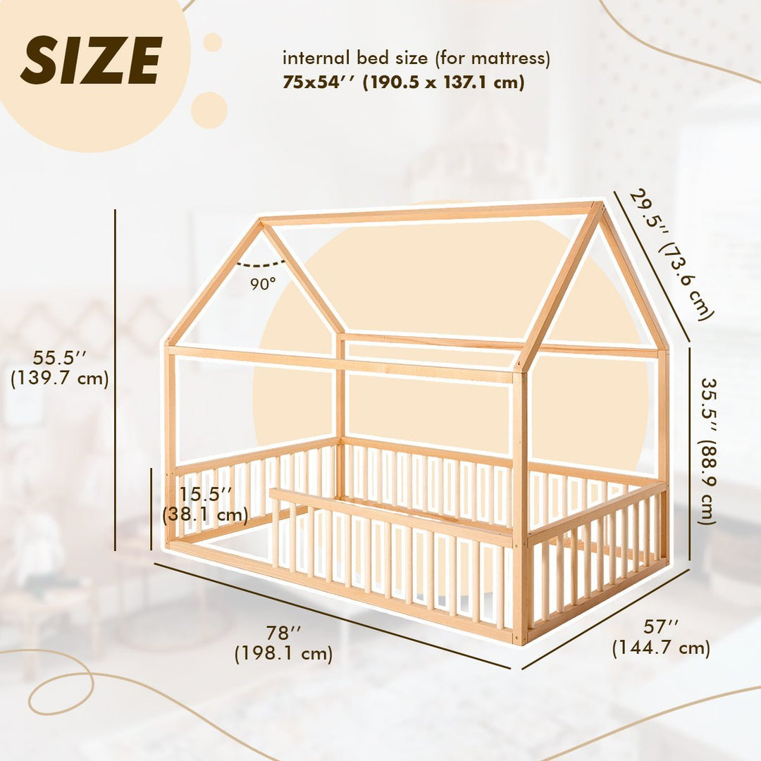 House Bed For Kids and Toddlers from 1 y.o. | Beds | Goodevas