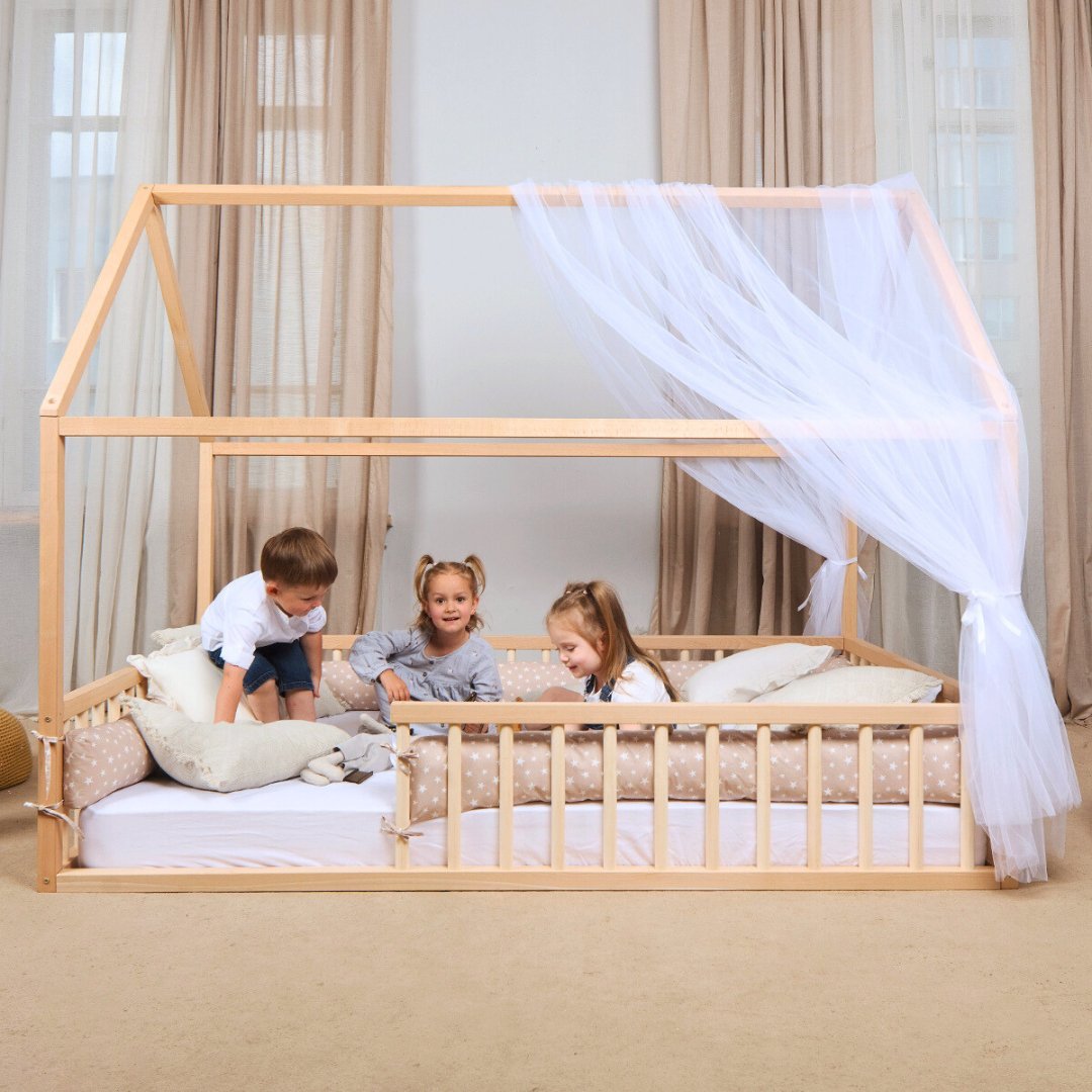 House Bed For Kids and Toddlers from 1 y.o. (US Twin - Size) | Beds | Goodevas