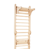 3in1: Wooden Swedish Wall / Climbing ladder for Children + Swing Set + Slide Board