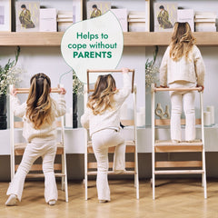 Toddler Tower: Foldable Step Stool for Toddlers - Gray | | Goodevas