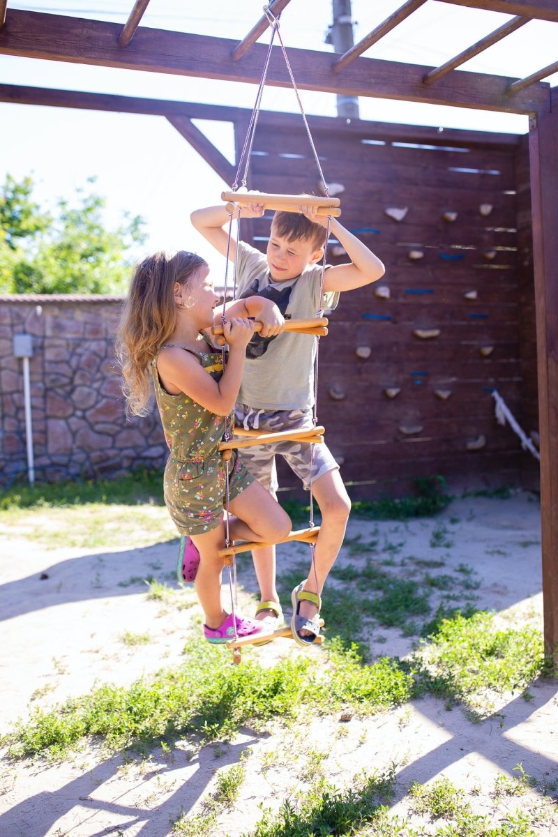 Triangle rope ladder for kids | Single Swing | Goodevas