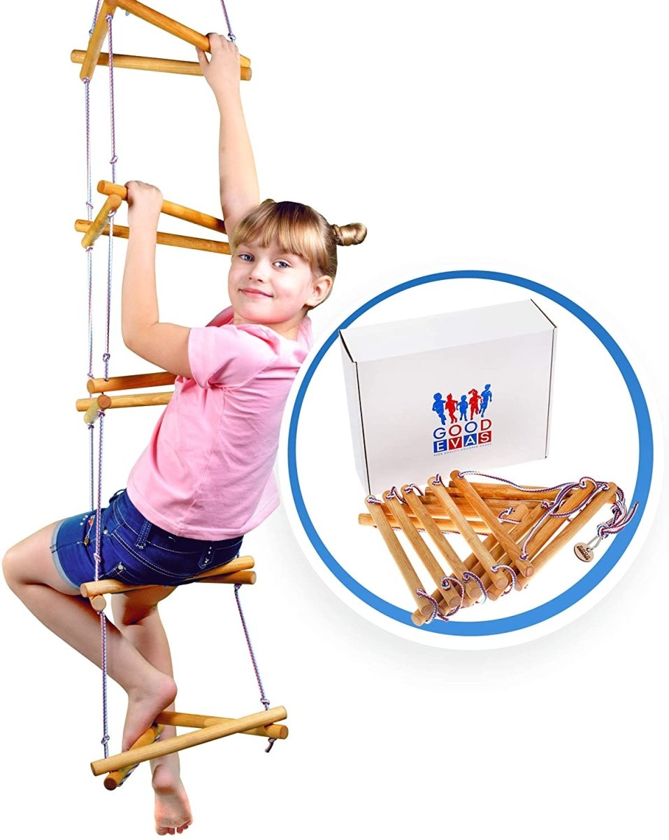 Triangle rope ladder for kids | Single Swing | Goodevas