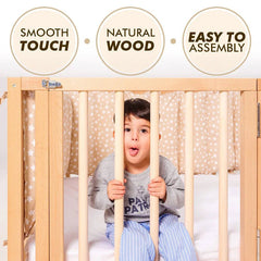 Twin Size Bed Frame for Toddlers with Fence | Beds | Goodevas