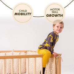 Twin Size Bed Frame for Toddlers with Fence | Beds | Goodevas